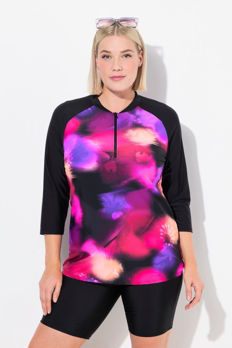 Moda za polnejše Majica za kupanje sa UV zaštitiom plus velikost, xxl, Ulla Popken in Johann Popken (JP1880)