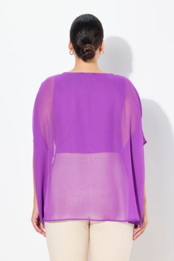 Moda za polnejše Bluza spuštenih rukava plus velikost, xxl, Ulla Popken in Johann Popken (JP1880)