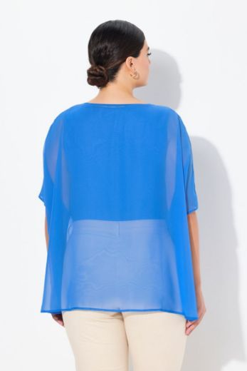 Moda za polnejše Bluza spuštenih rukava plus velikost, xxl, Ulla Popken in Johann Popken (JP1880)