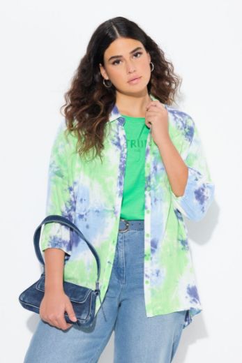 Moda za polnejše Bluza 3/4 rukavi plus velikost, xxl, Ulla Popken in Johann Popken (JP1880)