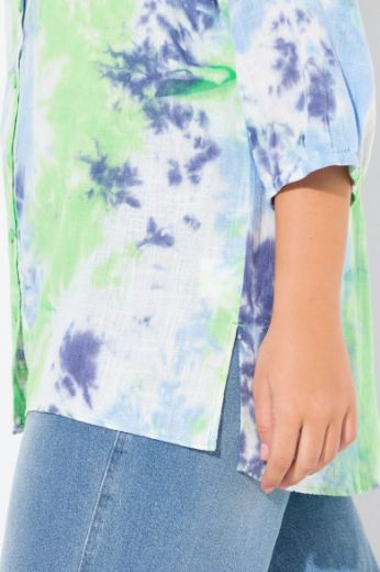 Moda za polnejše Bluza 3/4 rukavi plus velikost, xxl, Ulla Popken in Johann Popken (JP1880)