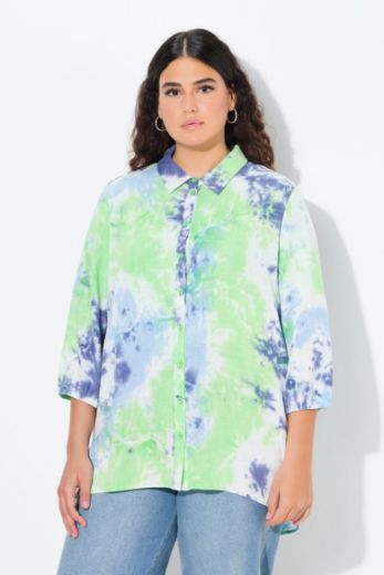 Moda za polnejše Bluza 3/4 rukavi plus velikost, xxl, Ulla Popken in Johann Popken (JP1880)