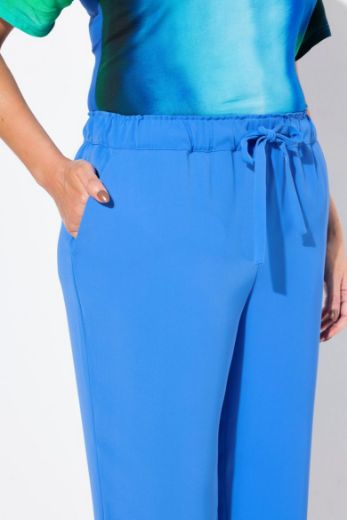 Moda za polnejše Hlače ravnog kroja nogavica s vezanjem u struku plus velikost, xxl, Ulla Popken in Johann Popken (JP1880)