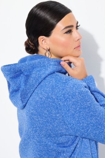 Moda za polnejše Jakna lagana s kapuljačom od flisa plus velikost, xxl, Ulla Popken in Johann Popken (JP1880)
