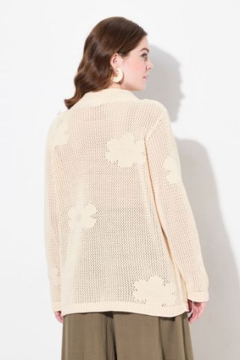 Moda za polnejše Pulover cvjetnog motiva plus velikost, xxl, Ulla Popken in Johann Popken (JP1880)