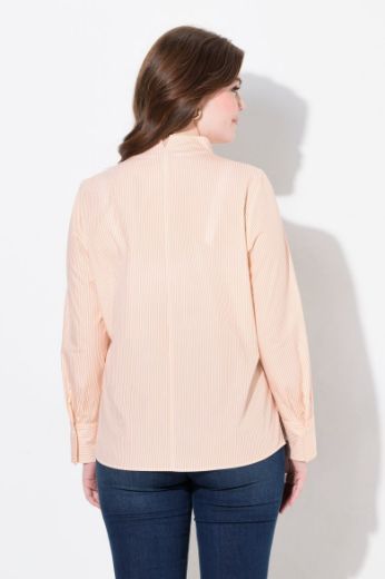 Moda za polnejše Bluza povišenog ovratnika na pruge plus velikost, xxl, Ulla Popken in Johann Popken (JP1880)