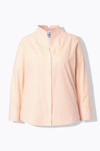 Moda za polnejše Bluza povišenog ovratnika na pruge plus velikost, xxl, Ulla Popken in Johann Popken (JP1880)