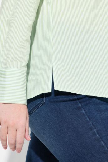 Moda za polnejše Bluza povišenog ovratnika na pruge plus velikost, xxl, Ulla Popken in Johann Popken (JP1880)