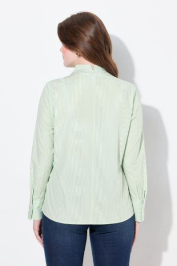Moda za polnejše Bluza povišenog ovratnika na pruge plus velikost, xxl, Ulla Popken in Johann Popken (JP1880)