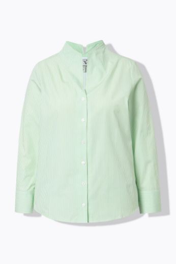 Moda za polnejše Bluza povišenog ovratnika na pruge plus velikost, xxl, Ulla Popken in Johann Popken (JP1880)