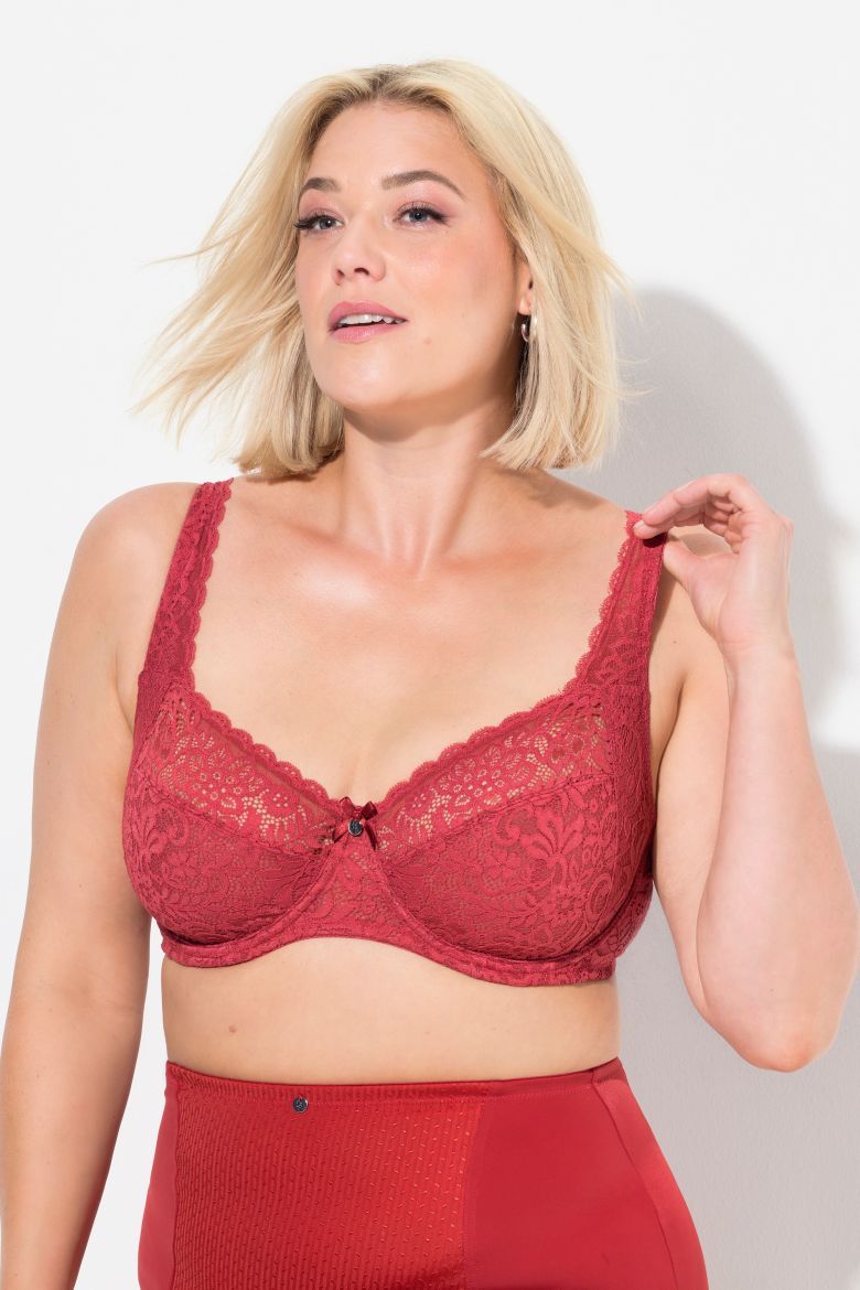 Moda za polnejše Grudnjak Stella plus velikost, xxl, Ulla Popken in Johann Popken (JP1880)