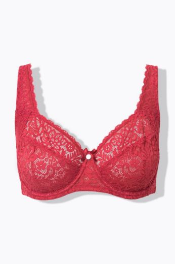 Moda za polnejše Grudnjak Stella plus velikost, xxl, Ulla Popken in Johann Popken (JP1880)