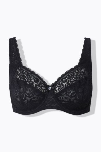 Moda za polnejše Grudnjak Stella plus velikost, xxl, Ulla Popken in Johann Popken (JP1880)
