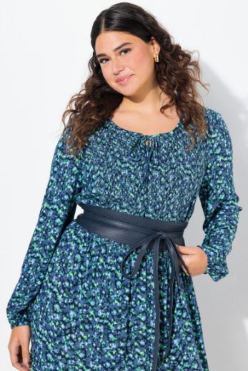 Moda za polnejše Remen kožni na vezanje plus velikost, xxl, Ulla Popken in Johann Popken (JP1880)
