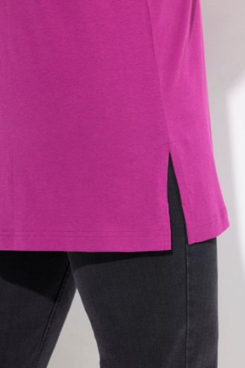 Moda za polnejše Majica V izrez Basic plus velikost, xxl, Ulla Popken in Johann Popken (JP1880)