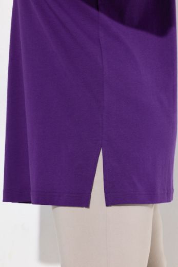 Moda za polnejše Majica V izrez Basic plus velikost, xxl, Ulla Popken in Johann Popken (JP1880)