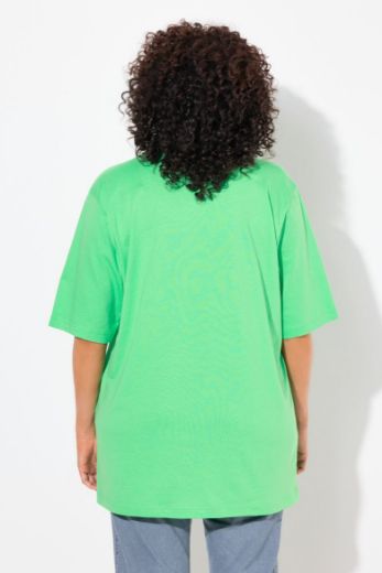 Moda za polnejše Majica V izrez Basic plus velikost, xxl, Ulla Popken in Johann Popken (JP1880)