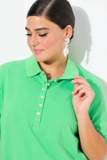 Moda za polnejše Majica Polo kratki rukavi plus velikost, xxl, Ulla Popken in Johann Popken (JP1880)