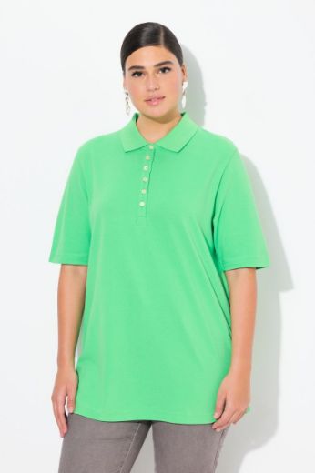 Moda za polnejše Majica Polo kratki rukavi plus velikost, xxl, Ulla Popken in Johann Popken (JP1880)