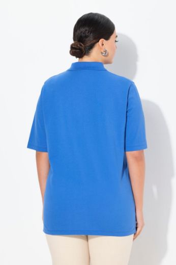 Moda za polnejše Majica Polo kratki rukavi plus velikost, xxl, Ulla Popken in Johann Popken (JP1880)