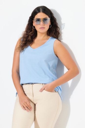 Moda za polnejše Top V ovratnika plus velikost, xxl, Ulla Popken in Johann Popken (JP1880)