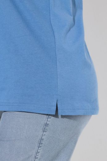 Moda za polnejše Top V ovratnika plus velikost, xxl, Ulla Popken in Johann Popken (JP1880)
