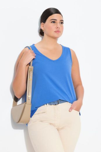Moda za polnejše Top V ovratnika plus velikost, xxl, Ulla Popken in Johann Popken (JP1880)