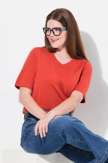 Moda za polnejše Majica 2 komada kratkih rukava plus velikost, xxl, Ulla Popken in Johann Popken (JP1880)