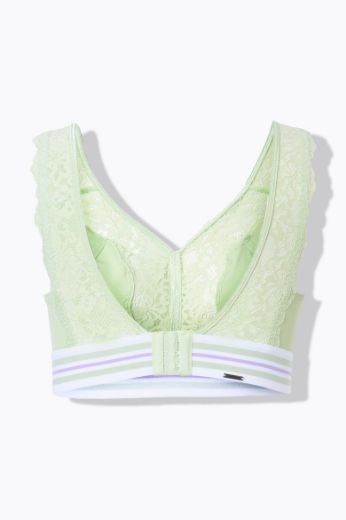 Moda za polnejše Grudnjak sportski minimizer s dodatkom ukrasne čipke plus velikost, xxl, Ulla Popken in Johann Popken (JP1880)