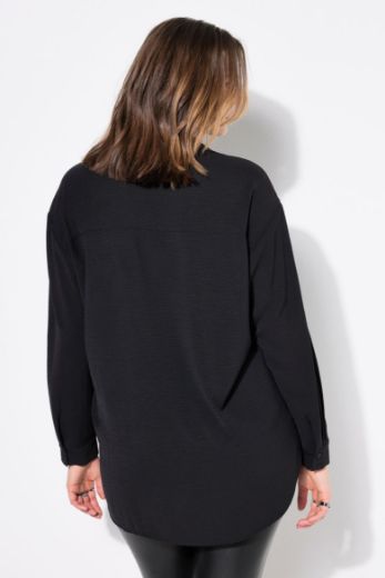 Moda za polnejše Bluza krep plus velikost, xxl, Ulla Popken in Johann Popken (JP1880)