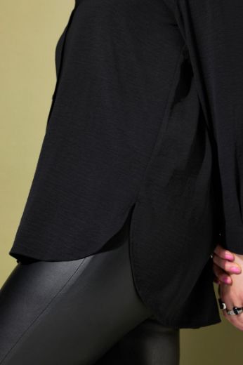 Moda za polnejše Bluza krep plus velikost, xxl, Ulla Popken in Johann Popken (JP1880)