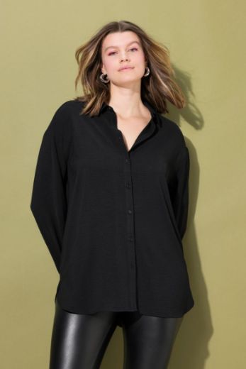 Moda za polnejše Bluza krep plus velikost, xxl, Ulla Popken in Johann Popken (JP1880)