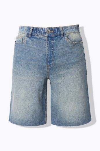 Moda za polnejše Traperice bermude širokih nogavica plus velikost, xxl, Ulla Popken in Johann Popken (JP1880)