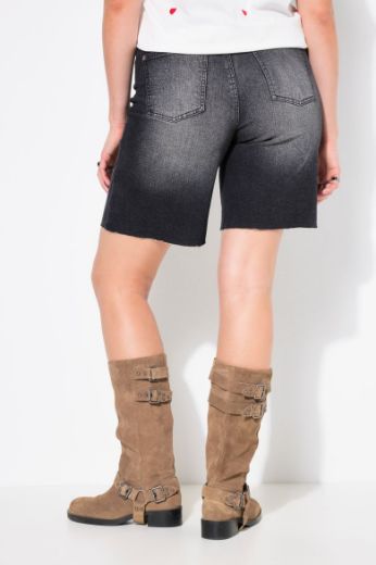 Moda za polnejše Traperice bermude širokih nogavica plus velikost, xxl, Ulla Popken in Johann Popken (JP1880)