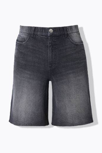 Moda za polnejše Traperice bermude širokih nogavica plus velikost, xxl, Ulla Popken in Johann Popken (JP1880)