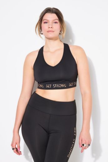 Moda za polnejše Grudnjak sportski s leopard uzorkom plus velikost, xxl, Ulla Popken in Johann Popken (JP1880)