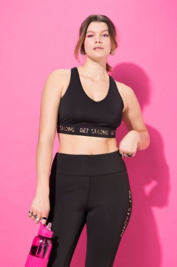 Moda za polnejše Grudnjak sportski s leopard uzorkom plus velikost, xxl, Ulla Popken in Johann Popken (JP1880)