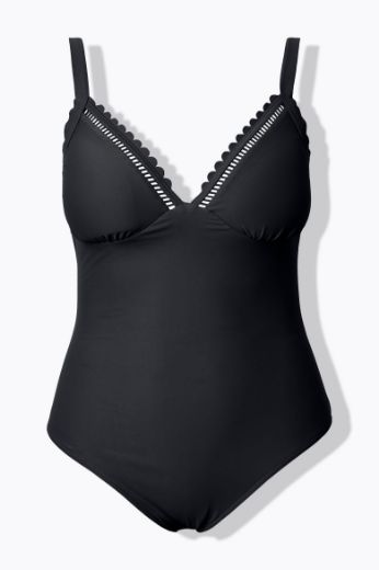 Moda za polnejše Kupaći kostim jednodijelni plus velikost, xxl, Ulla Popken in Johann Popken (JP1880)