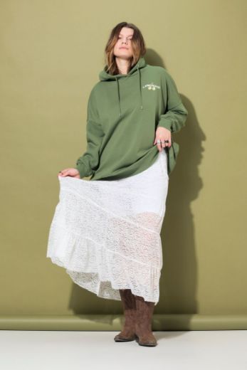 Moda za polnejše Suknja A kroja na volane plus velikost, xxl, Ulla Popken in Johann Popken (JP1880)