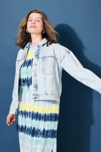 Moda za polnejše Jakna od trapera plus velikost, xxl, Ulla Popken in Johann Popken (JP1880)