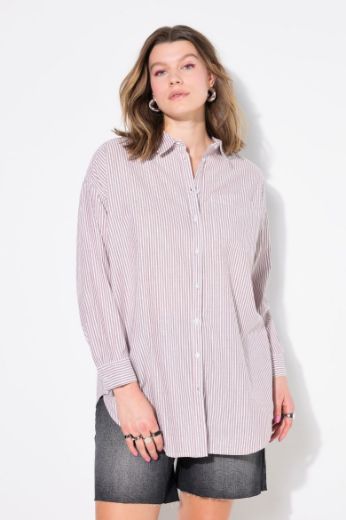 Moda za polnejše Košulja dugih rukava šireg kroja plus velikost, xxl, Ulla Popken in Johann Popken (JP1880)
