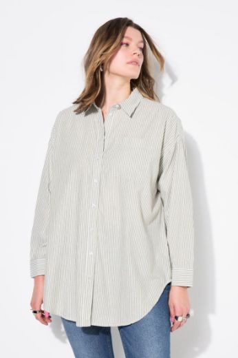 Moda za polnejše Košulja dugih rukava šireg kroja plus velikost, xxl, Ulla Popken in Johann Popken (JP1880)