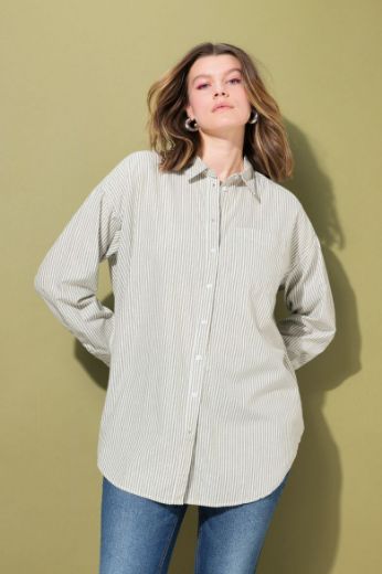 Moda za polnejše Košulja dugih rukava šireg kroja plus velikost, xxl, Ulla Popken in Johann Popken (JP1880)