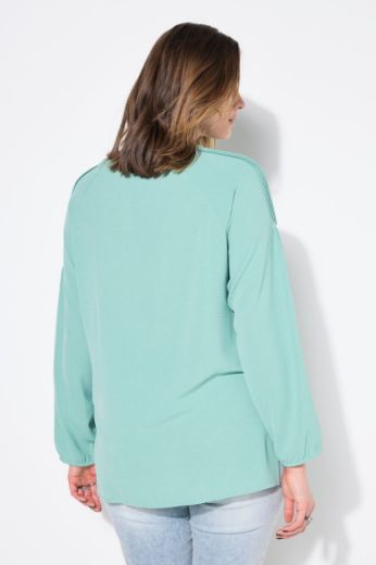 Moda za polnejše Bluza 3/4 rukava A kroja plus velikost, xxl, Ulla Popken in Johann Popken (JP1880)