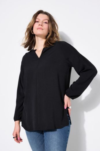 Moda za polnejše Bluza 3/4 rukava A kroja plus velikost, xxl, Ulla Popken in Johann Popken (JP1880)
