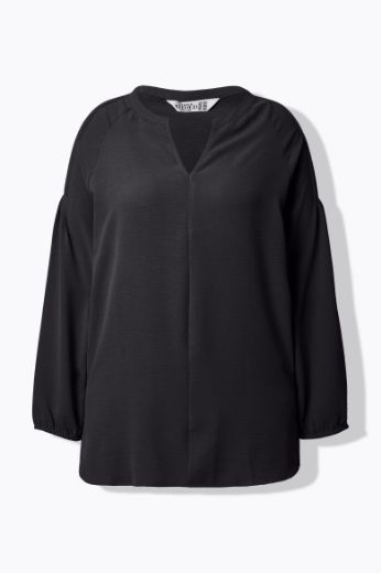 Moda za polnejše Bluza 3/4 rukava A kroja plus velikost, xxl, Ulla Popken in Johann Popken (JP1880)