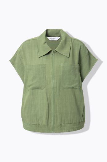 Moda za polnejše Prsluk od mješavine lana plus velikost, xxl, Ulla Popken in Johann Popken (JP1880)
