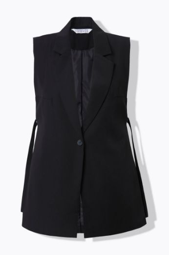 Moda za polnejše Prsluk elegentni A kroja plus velikost, xxl, Ulla Popken in Johann Popken (JP1880)