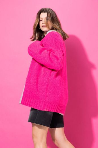 Moda za polnejše Kardigan pleteni plus velikost, xxl, Ulla Popken in Johann Popken (JP1880)