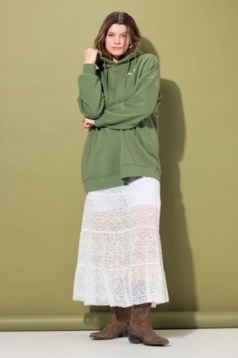 Moda za polnejše Majica dugih rukava s kapuljačom plus velikost, xxl, Ulla Popken in Johann Popken (JP1880)